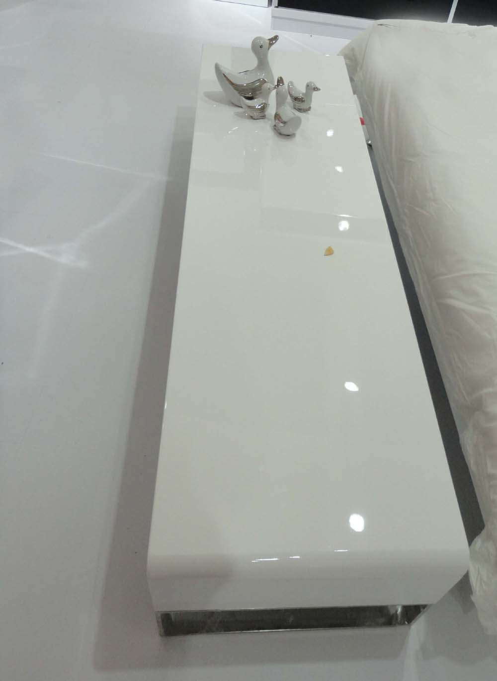 bedside cupboard tempered glass