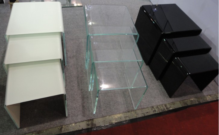 Nest of galss table