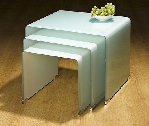 Nest of galss table