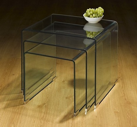 Nest of galss table