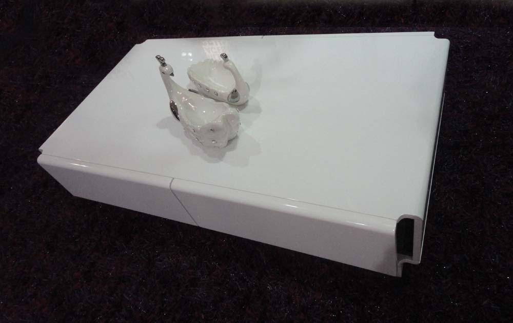 tempered glass tea table